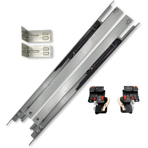 Builders Line Undermount Drawer Slide, 21 Inch, Soft Close, 5/8 Inch