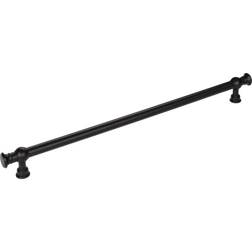 Top Knobs TK3126BLK, 12 Inch Center to Center Ormonde Pull