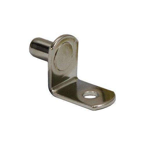 U.S. Futaba 72511 52 068, 1/4 Inch Angle Shelf Pin, Pack of 100, Chrome