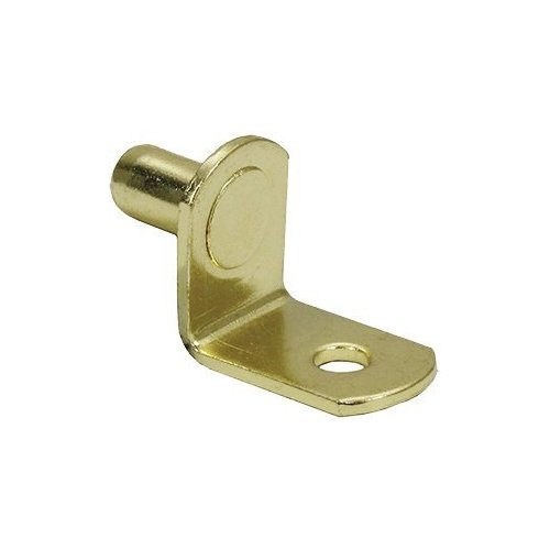 U.S. Futaba 72511 55 067, 1/4 Inch Angle Shelf Pin, Pack of 100, Brass
