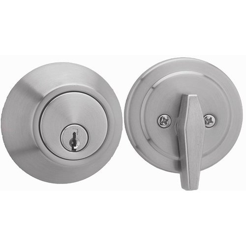 Weslock 00271NNFR22, Single Cylinder Deadbolt with Adjustable Latch