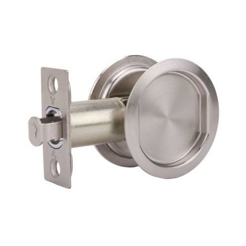 Weslock 00627XNXN, Round Passage Pocket Door Lock with Adjustable