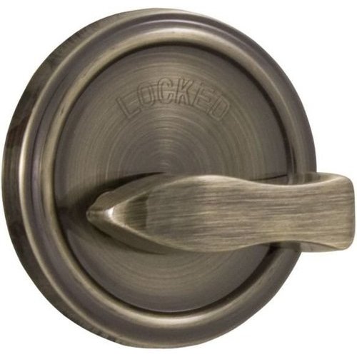 Weslock 00667AASL23, Turn Only Deadbolt with Adjustable Latch and